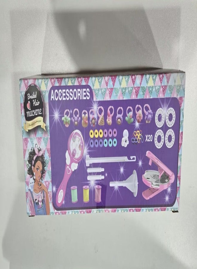Rcxnm Kids Hair Styling Kit with Multicolor Beads, Hair Braiding Tool, DIY Hair Accessories Set, Ages 8+ - Image 4